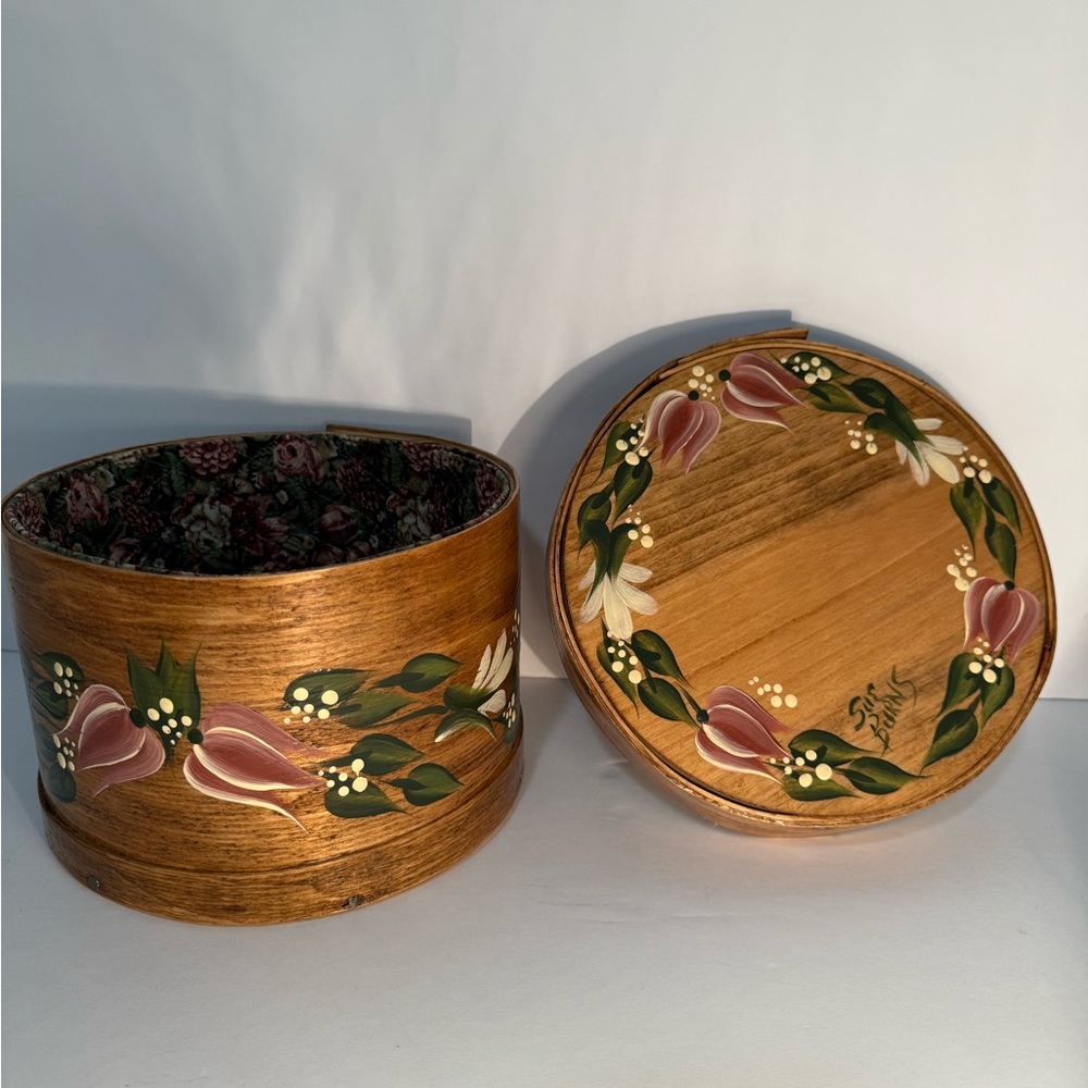 Vintage Painted Box
Handcrafted Handpainted Wooden Box
By Sue Burns